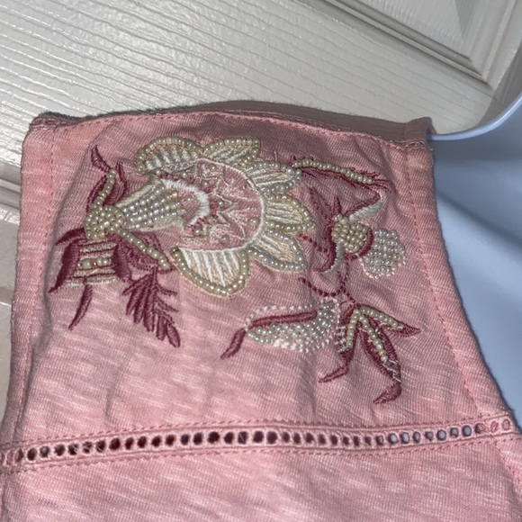 “Celestial Blue” Sleeveless Top XL Pink - Picture 3 of 8